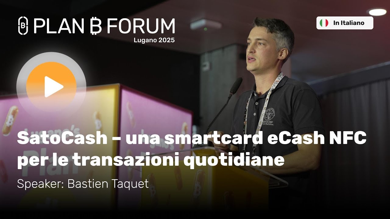 SatoCash: Una Smartcard eCash (Cashu) NFC per Pagamenti Quotidiani | Plan ₿ Forum