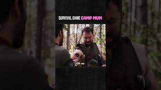 Survival game camp mum #shorts