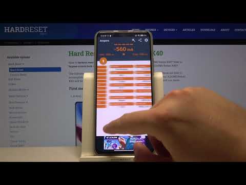 How to Check Battery Information on Xiaomi Redmi K40 – Ampere App
