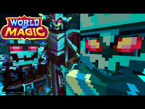 Minecraft: World Of Magic PART 2 - THE ETERNAL WINTER! Crypt Lord Boss | Minecraft Marketplace...