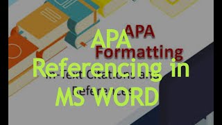 APA Referencing(Book, Newspaper Column, Journal Article, Video source, Website **** )