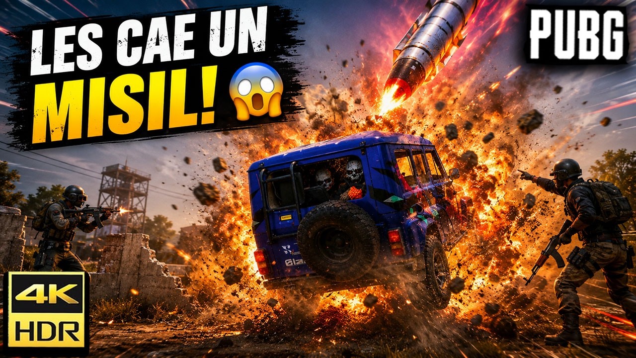 Squad completo de PUBG desaparece por la ZONA de MISILES 😨 Graficos al MAXIMO ULTRA REALISTAS BRO