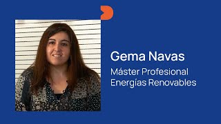 Gema Navas. Máster Profesional en Energías Renovables Gema Navas. Máster Profesional en Energías Renovables