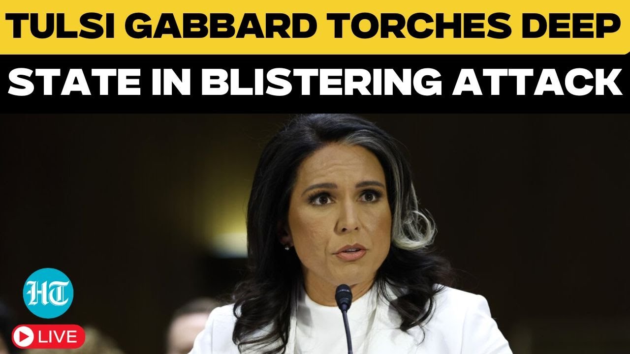 LIVE | Deep State in Panic Mode as Tulsi Gabbard Unleashes a Firestorm During Senate Confirmation
