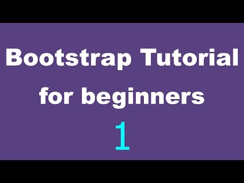 Bootstrap Tutorial for Beginners - 01 - Introduction