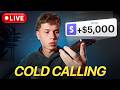 Watch Me LIVE Cold Call And Close A Freelance Brand Scaling Client