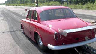 2013 07 06 Anders Hall premiär körning med Turboamazonen