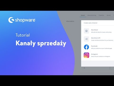 [PL] Shopware 6 User Onboarding - Kanały sprzedaży