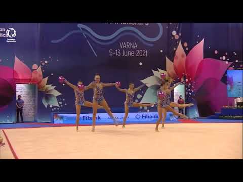 Israel - 2021 Rhythmic European bronze medallists, all-around
