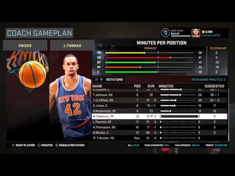 NBA 2K16 MYGM New York Knicks Episode 18