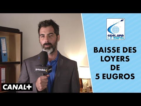 Emmanuel Micron : les loyers grolandais baissent de 5 eugros - Groland le Zapoï du 23/09