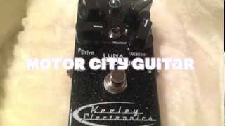 Video thumbnail for Keeley Electronics Luna Overdrive by MarkThomasMusic