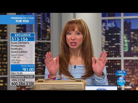 HSN | Suze Orman Financial Solutions for You 01.07.2018 - 09 PM