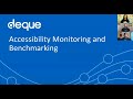 Accessibility Monitoring and Benchmarking
