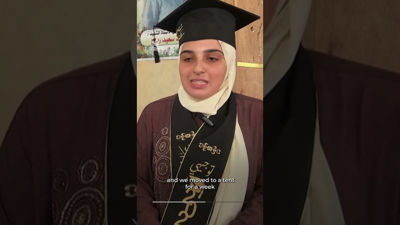 Gaza student ranks first nationally in high school exams amid ongoing conflict