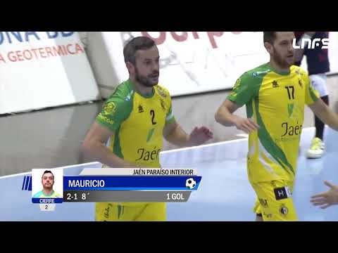 Gol Mauricio (2-1) Osasuna Magna - Jaén Paraíso Interior. J17, 1Div. LNFS