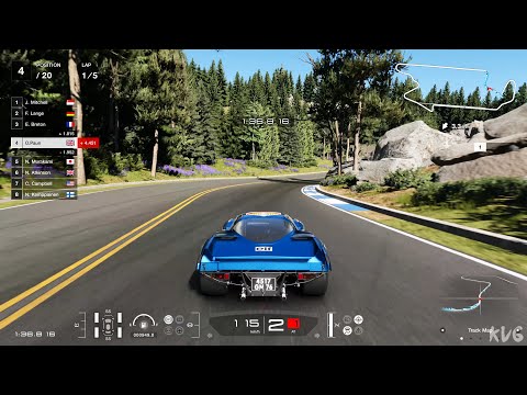 Gran Turismo 7 - Trial Mountain Circuit Reverse - Gameplay (PS5 UHD) [4K60FPS]
