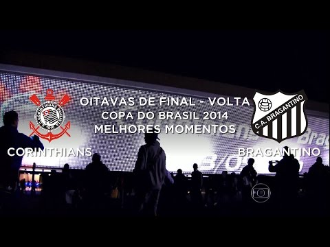Melhores Momentos - Corinthians 3 x 1 Bragantino-SP - Copa do Brasil 2014 - 03/09/2014