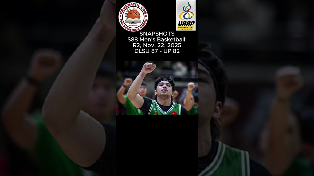 Snapshots: Men's Basketball - DLSU 87 - UP 82
