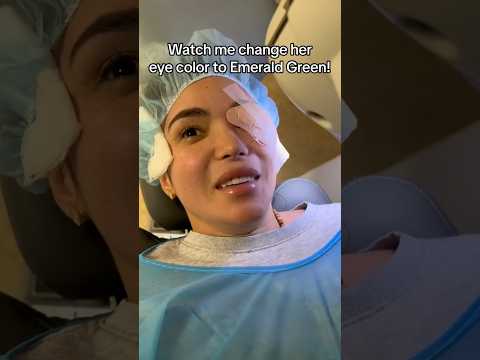 Beautiful Emerald Green Eyes!