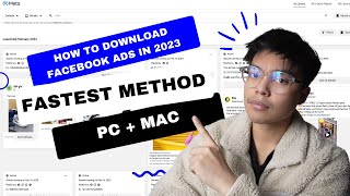 Fastest and Easiest Method To Download Facebook Ad Library Videos in 2023! (PC + MAC)