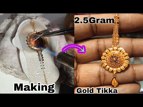 How To Making Gold Jewellery | Sone Ka Tikka Kese Banate Hai