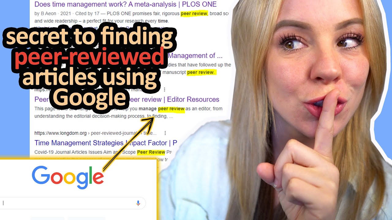 Where can I find peer-reviewed articles?