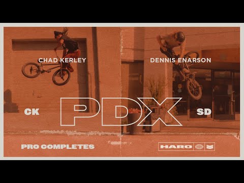 Haro BMX: Dennis Enarson & Chad Kerley Pro Completes in PDX.