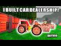 I Built A Crazy Car Dealership In 99 Nights In The Forest (ROBLOX)