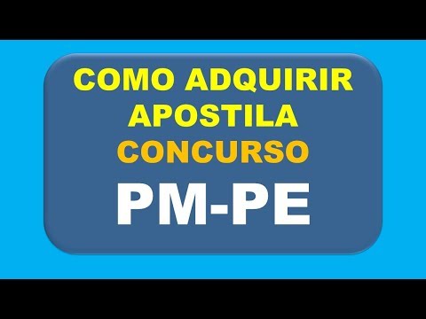 Baixar Apostila Concurso PM PE (SOLDADO)