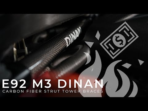 E92 M3 Dinan Strut Tower Brace Install