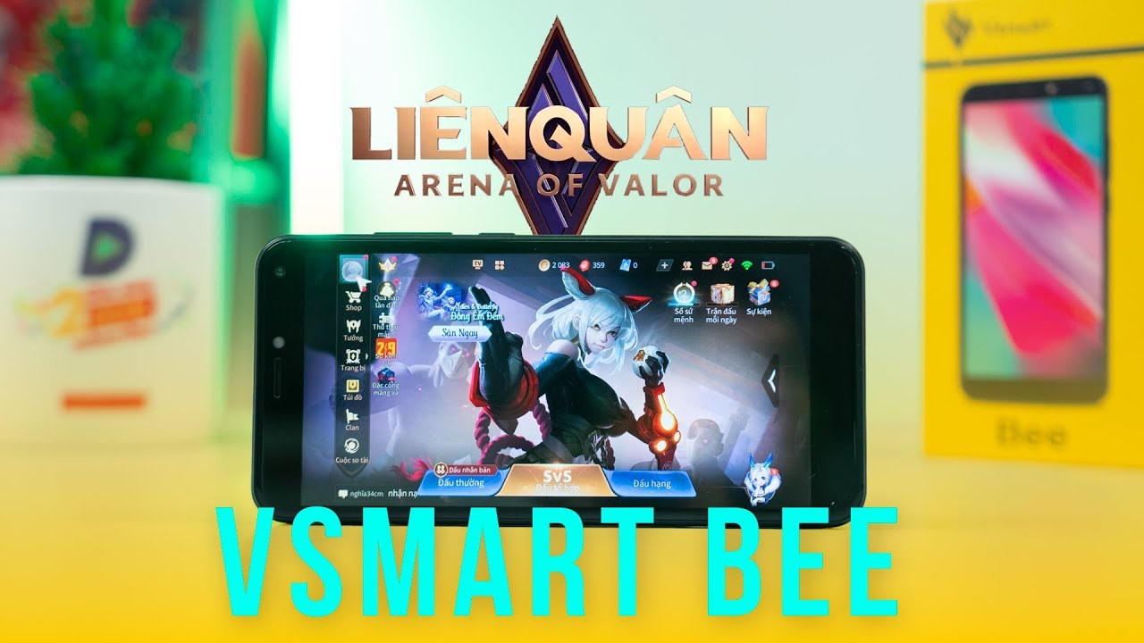 VSMART BEE giá hơn 1 triệu có chơi nổi LIÊN QUÂN MOBILE 3.0 ???