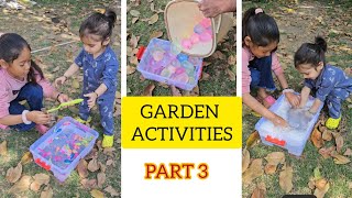 5 Garden activities | Outdoor activities for kids PART 3