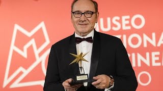 Kevin Spacey given lifetime achievement award in Italy days after UK court appearance