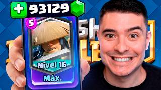 UPEI O NOVO RONIN LENDÁRIO PARA O NÍVEL MÁXIMO! Clash Royale