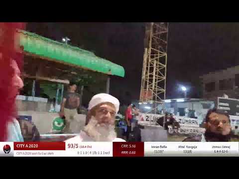 Live Cricket Match | ZUMRAN 2020 vs CITY A 2020 | 06-Nov-20 07:49 pm 20 overs | ZUMRAN T-20 (Quarter