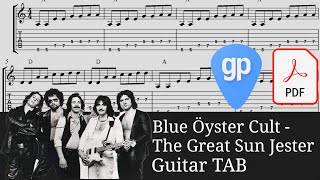 Blue Oyster Cult: The Great Sun Jester Guitar Tabs [TABS]
