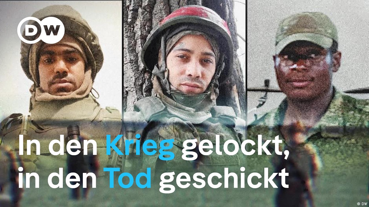 Wie Russland im Ukraine-Krieg Ausländer einsetzt - ein Trauma "des Verschwindens"