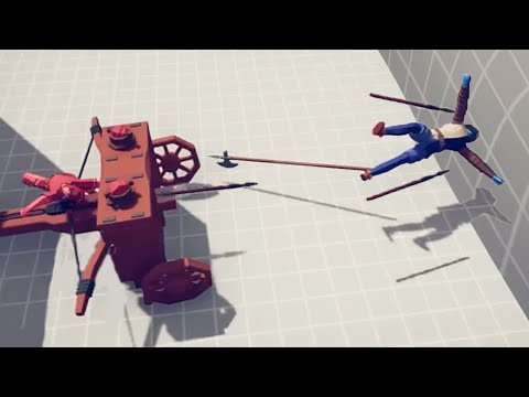 TABS | Pinning every BOSS to the wall Catapult | Totally Accurate Battle Simulator