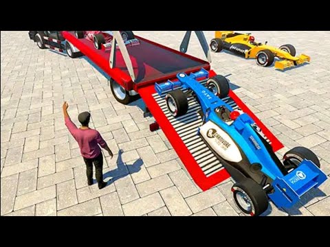 Formula Car Transport Truck: Cruise Ship Simulator #15