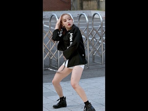 181007 핑크 판타지(Pink Fantasy) [아랑]직캠 - 개인 댄스 {홍대 버스킹}