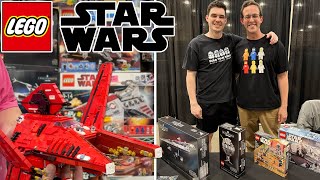 MY FIRST TIME... Meeting A LEGO Star Wars Designer! (MandR Vlog)