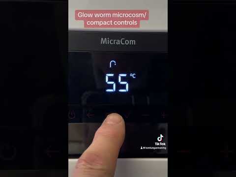 Using the controls for the glow-worm micracom/compact combi boiler #plumbing #gastraining #glowworm