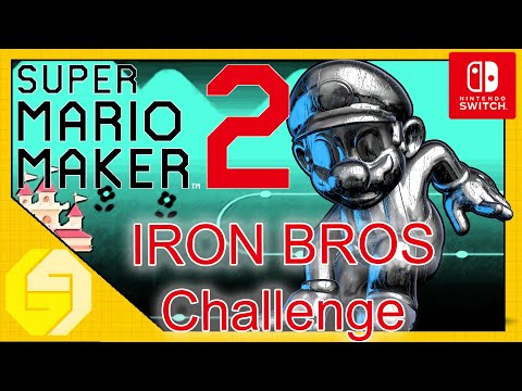 [DE] Super Mario Maker 2 ⚡ IRON Bros Challenge ⚡ Deutsch