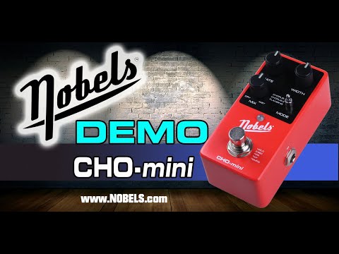 Nobels CHO-mini | Mini Chorus Pedal with Three Modes. New with Full Warranty! image 16