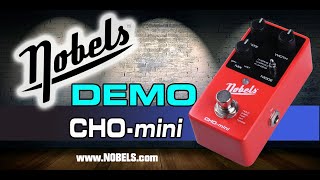 Video thumbnail for Nobels CHO-mini Demo Sounds Clean - no talking by Nobels Official