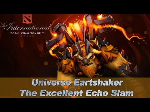 dota 2 Universe Eartshaker Ti5 The Excellent Echo Slam Roshan - EG vs CDEC