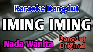 Download lagu IMING IMING - KARAOKE || NADA WANITA CEWEK || Dangdut Original || Rita Sugiarto || Live Keyboard mp3