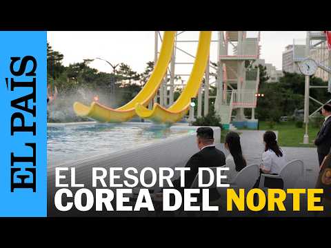 La televisión de COREA DEL NORTE difunde las imágenes del PARQUE ACUÁTICO | EL PAÍS