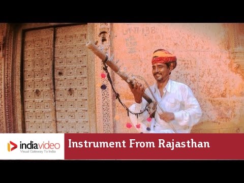 Folk instrument from Rajasthan - Ravanhatta | India Video